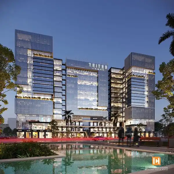 واجهة مشروع Triton Tower