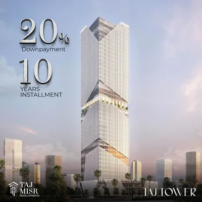تاج تاور العاصمة الادارية الجديدة – taj tower cbd