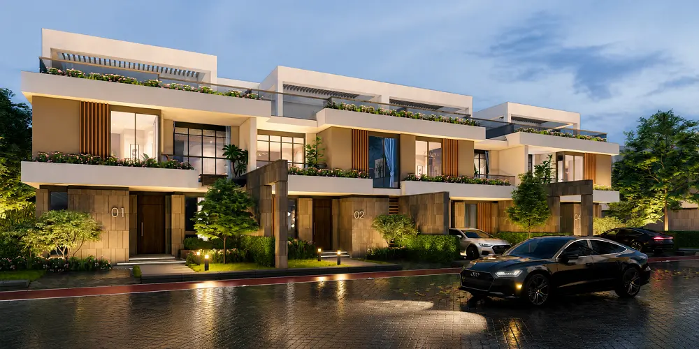 كمبوند تالدا المستقبل سيتي Talda Mostakbal City تقسيط حتي 12 سنة 3 تصميم تاون هاوس في تالدا المستقبل سيتي