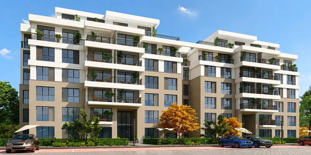 كمبوند تالدا المستقبل سيتي Talda Mostakbal City تقسيط حتي 12 سنة 5 تصميم عمائر في كمبوند تالدا المستقبل سيتي