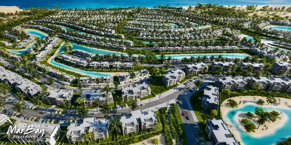 مشروع المراسم الساحل الشمالي Al Marasem Ras El Hikma أسعار 2 اطلالات ولاجون مراسم الساحل الشمالي