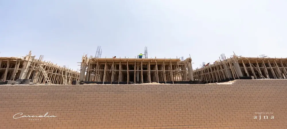 انشاءات مشروع carnelia sokhna