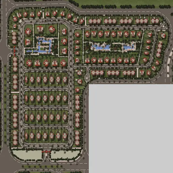 تصميم كمبوند el patio 5 east