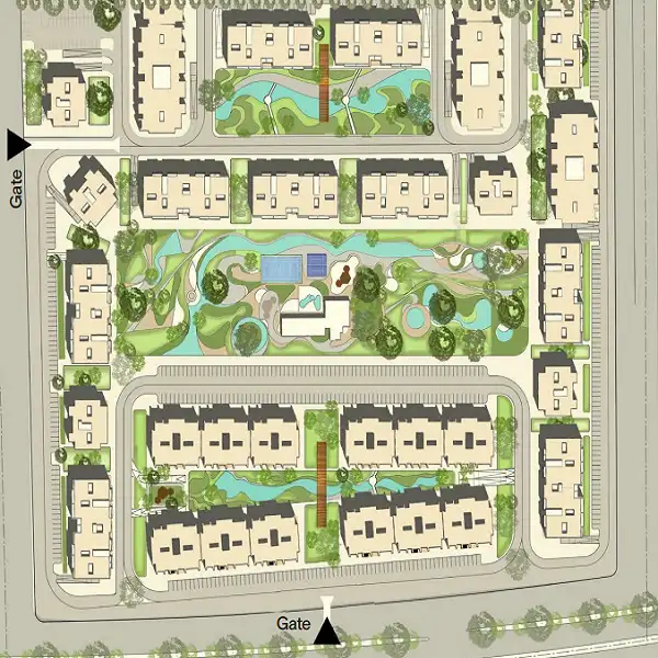 ماستر بلان مشروع 4orty sq