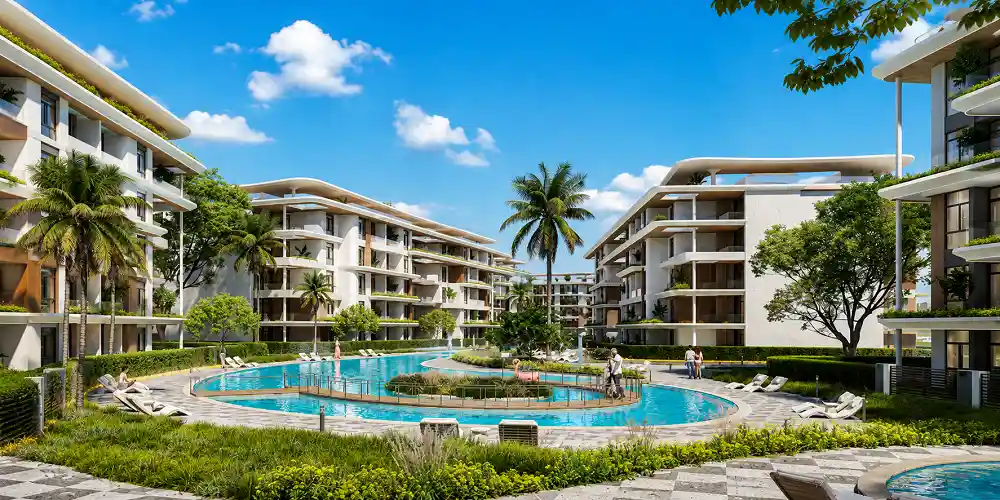 اطلالات وحدات cavali residence علي الاجون