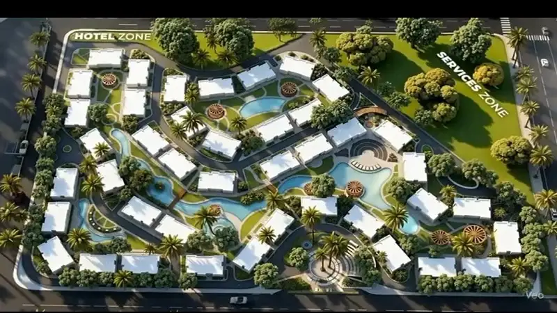 تصميم مشروع بيراميدز سيتي أكتوبر