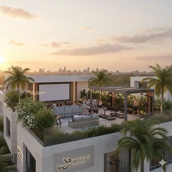 الموجودة في كل روف في كمبوند Wuud Residence