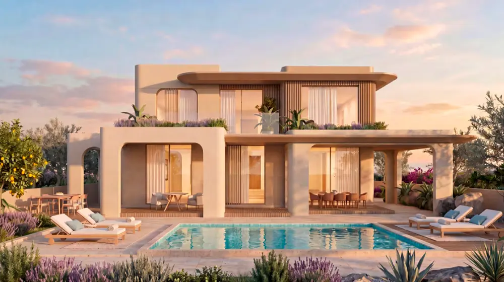 تصميم فلل مشروع Hacienda Ras El Hekma