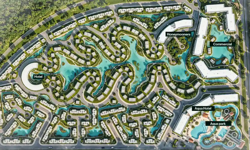 تصميم قرية At Sidi Abdelrahman