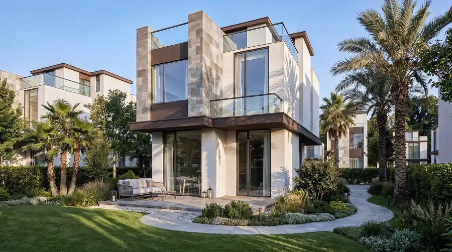 تصميم فيلا v3 في مشروع Que Gardens